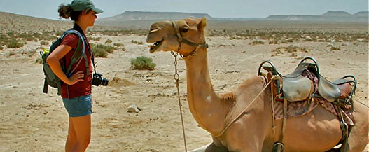 Camel trekking through the desert on your bucket list