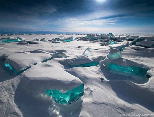 Lake Baikal in Russia 