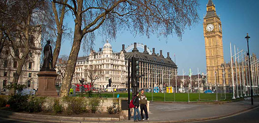 Visit London landmarks whilst you study