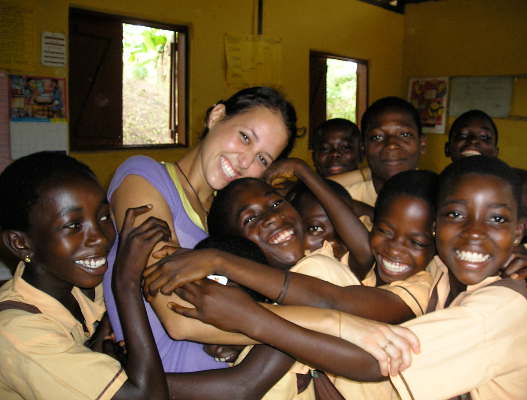  volunteer in Ghana